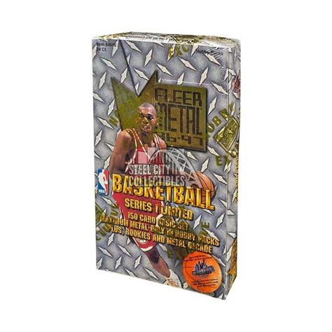 1996-97 fleer metal basketball box|1996 Fleer Metal Basketball Box for sale .